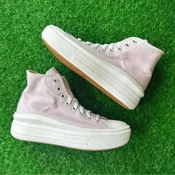 Converse Chuck Taylor All Star Move Hi Pale Amethyst - Picture 5 of 8